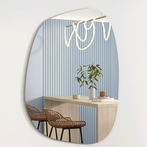 top miroir asymetrique